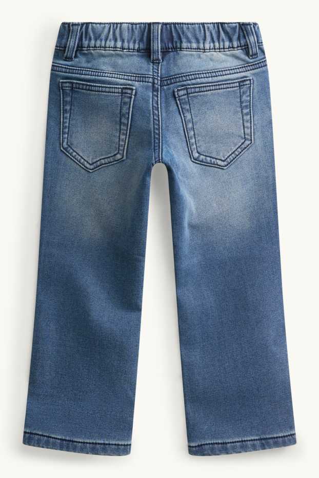 Children Boys - Straight jeans - thermal jeans - blue denim