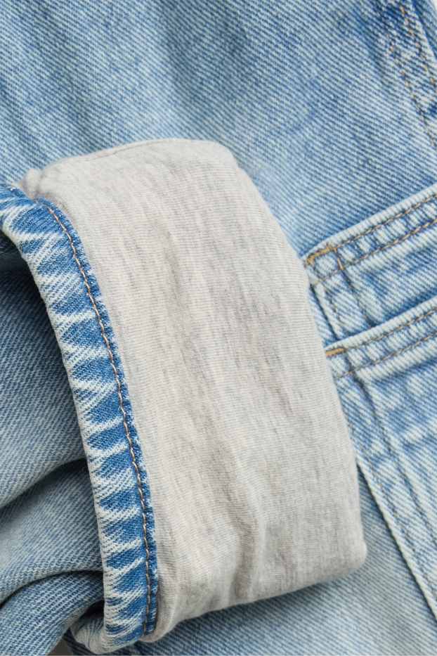 Children Boys - Relaxed jeans - thermal jeans - blue denim