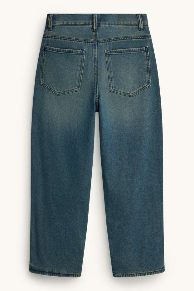 Children Boys - Skater jeans - thermal jeans - blue denim