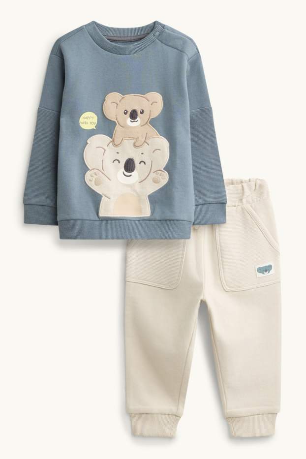 Baby Boys - Koala - baby outfit - 2 piece - blue