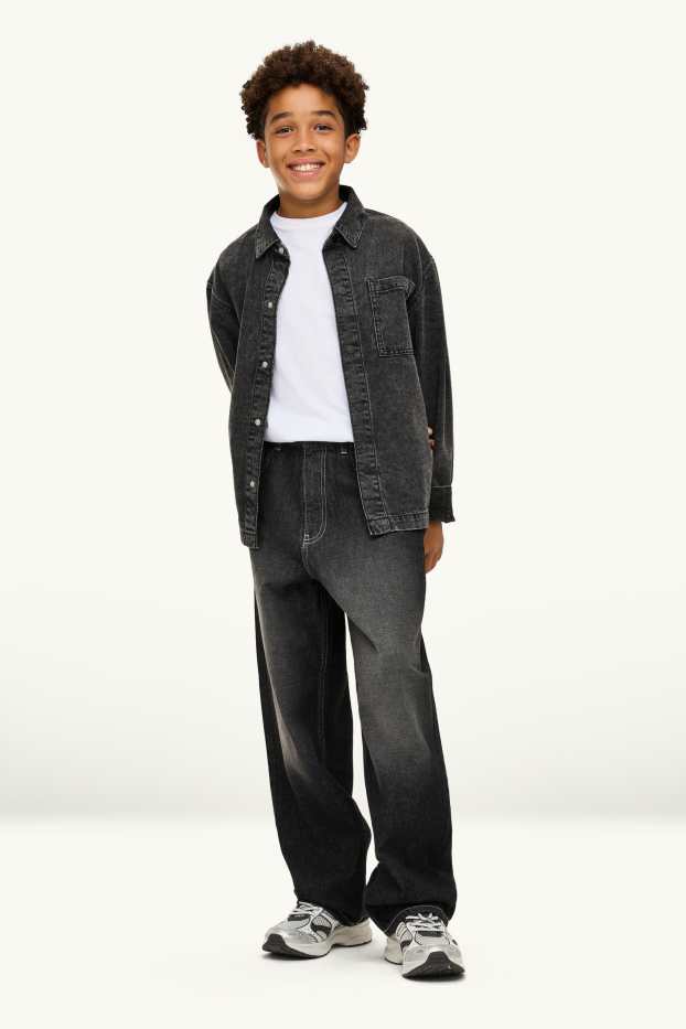 Children Boys - Skater jeans - denim-dark gray