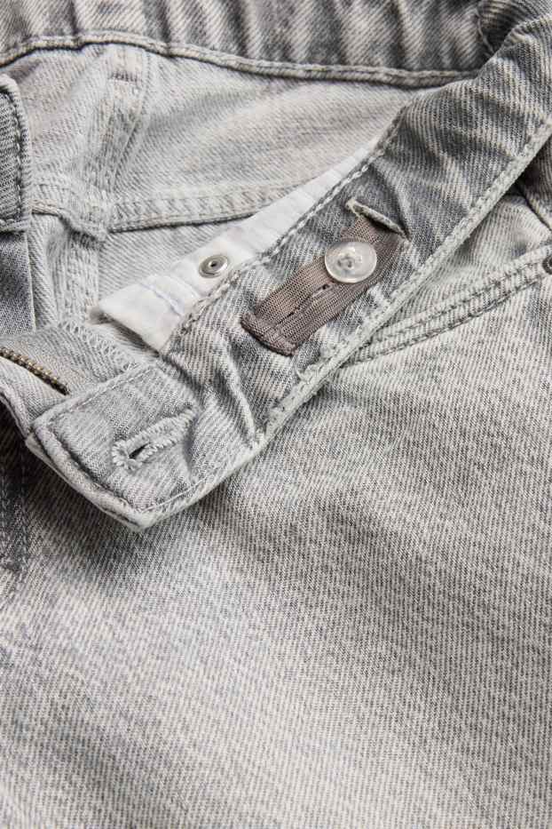 Children Girls - Wide leg jeans - denim-light gray
