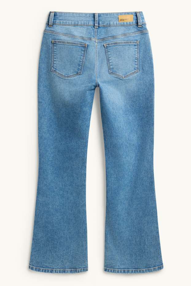 Children Girls - Bootcut jeans - LYCRA ® - blue denim