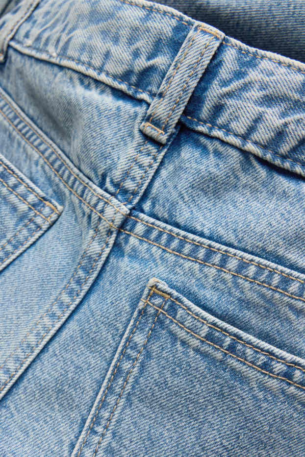 Children Girls - Baggy jeans - blue denim