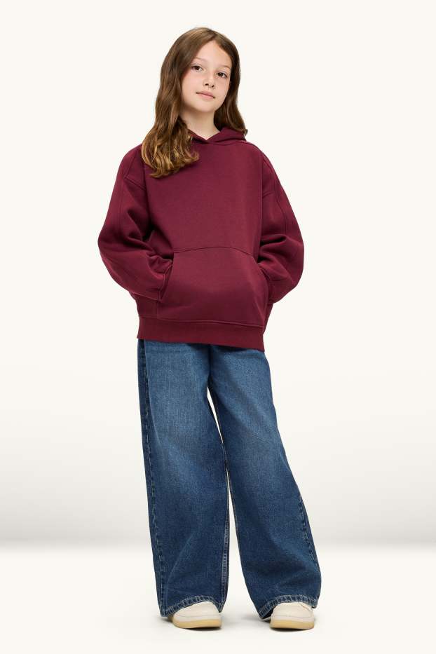 Children Girls - Baggy jeans - blue denim