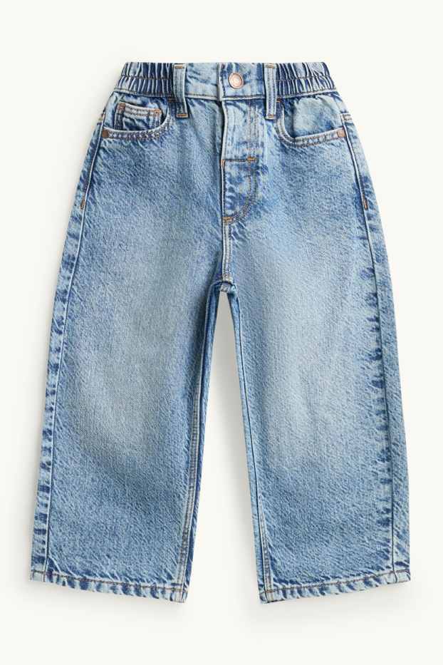 Children Boys - Barrel jeans - blue denim