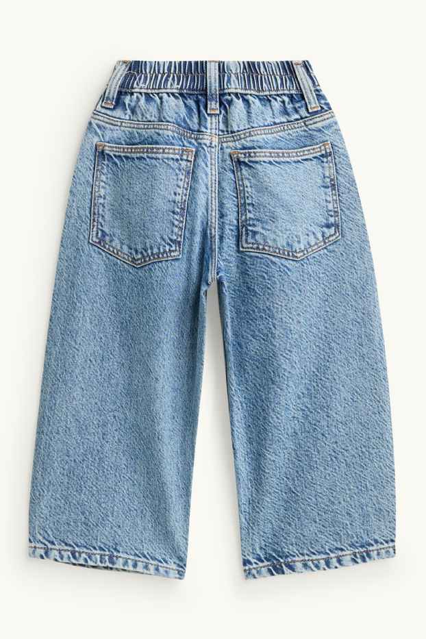 Children Boys - Barrel jeans - blue denim