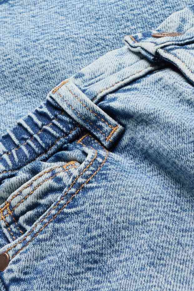 Children Boys - Barrel jeans - blue denim