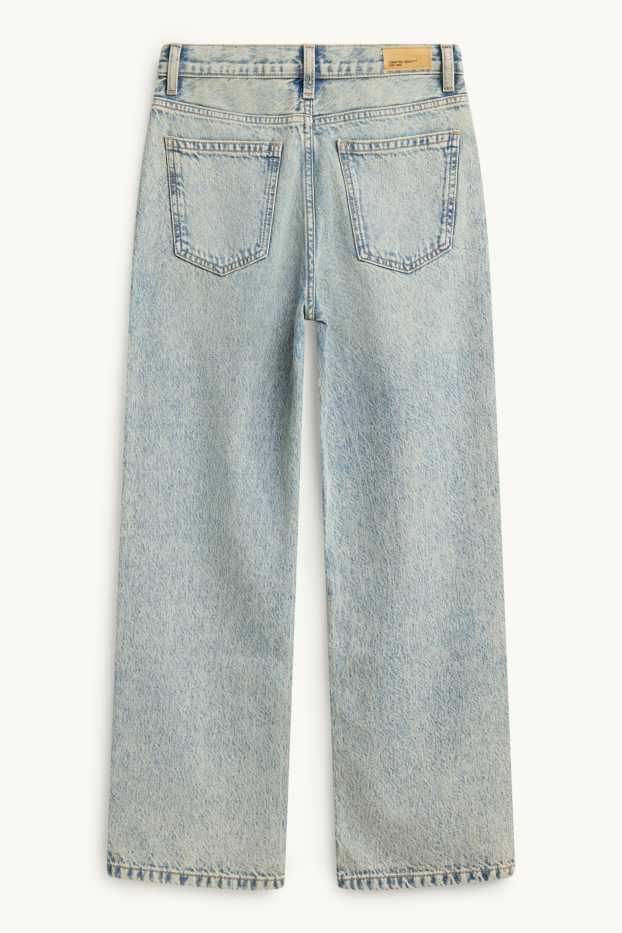 Children Girls - Baggy jeans - denim-light blue