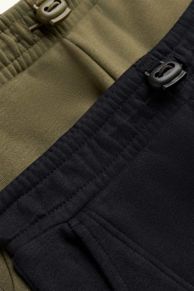 Multipack of 2 - cargo joggers - dark green