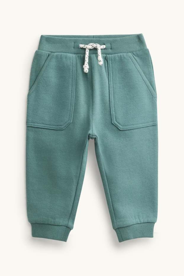 Baby Boys - Squirrel - baby outfit - 2 piece - green / gray