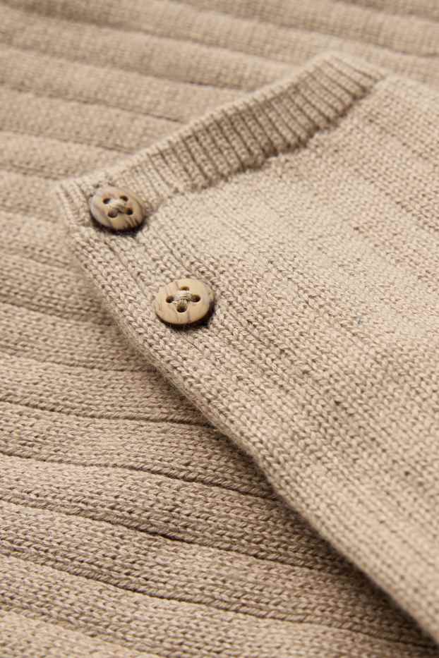 Baby Boys - Teddy bear - newborn outfit - 2-piece - beige / beige