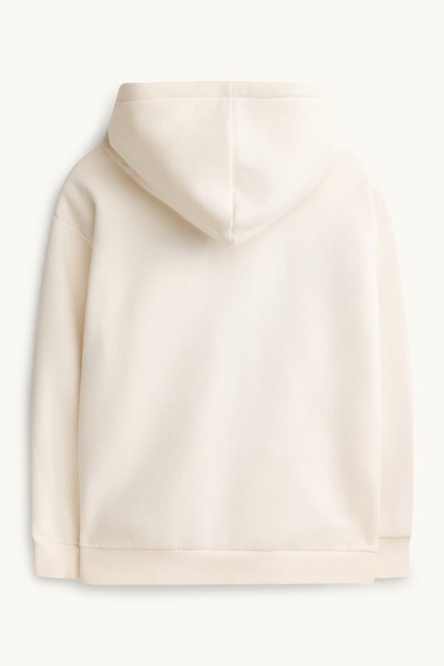 Children Girls - Portland - hoodie - brown / cremewhite