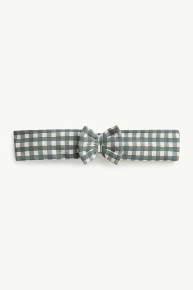 Baby Girls - Baby outfit - 3 piece - dark green / cremewhite