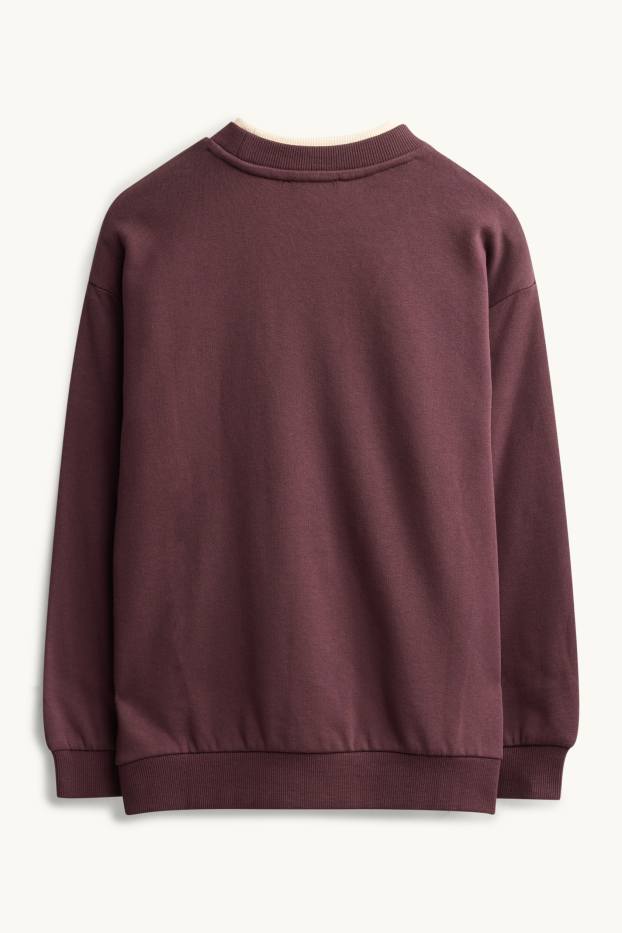 Children Girls - Sweatshirt - bordeaux