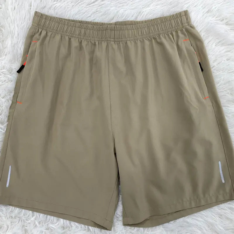 Men's Dry-Fit Gym Shorts with Zipper Pockets ⭐⭐⭐⭐⭐
