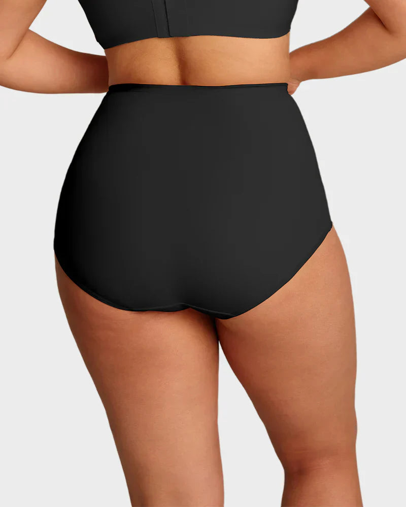 🌸Last Day-Buy 1 Get 4 Packs✨Plus-Size High-Waist Cross Tummy Control Panties