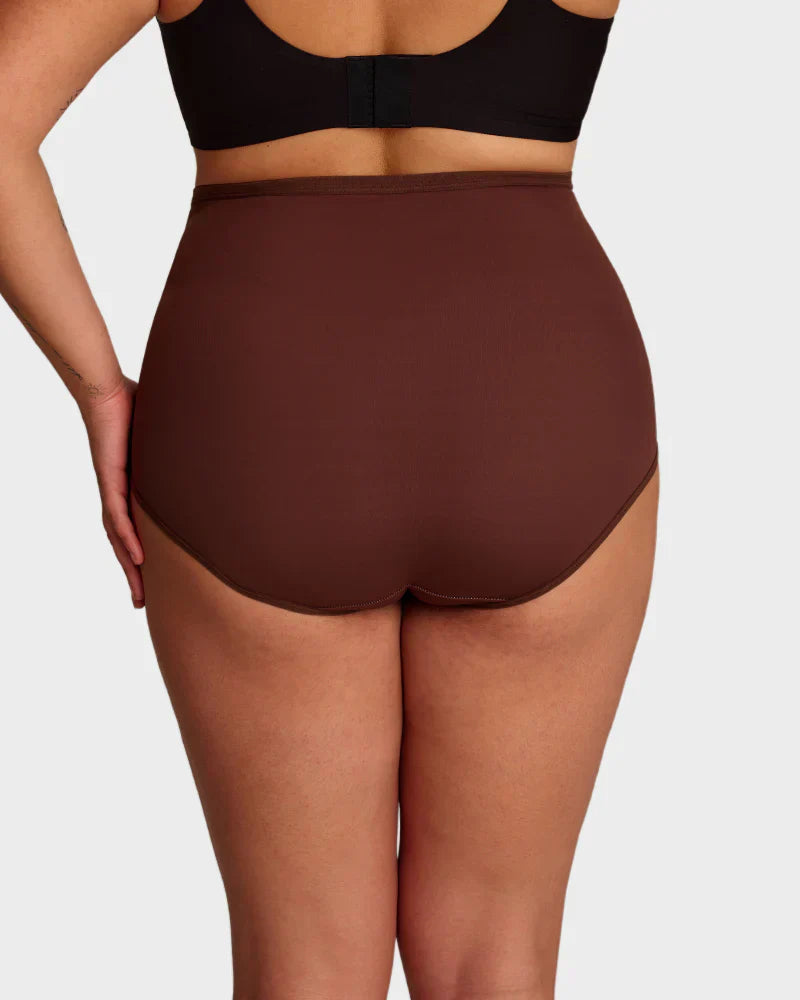 🌸Last Day-Buy 1 Get 4 Packs✨Plus-Size High-Waist Cross Tummy Control Panties