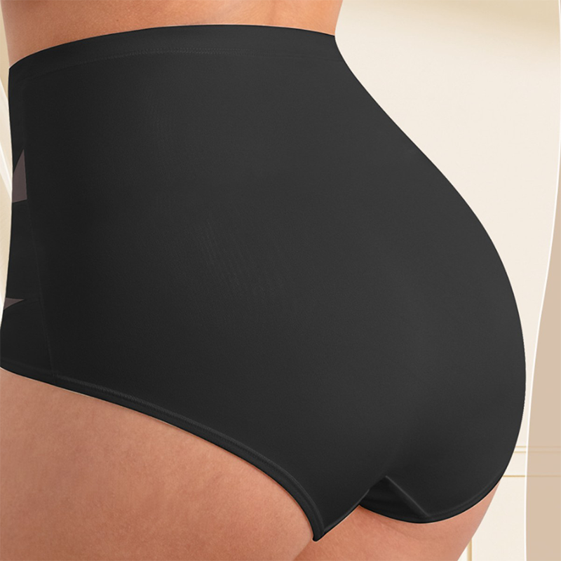 🌸Last Day-Buy 1 Get 4 Packs✨Plus-Size High-Waist Cross Tummy Control Panties