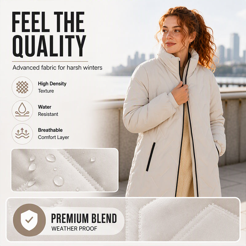 Hot Sale 70% OFF💖Unisex Mid-Length Padded Winter Coat