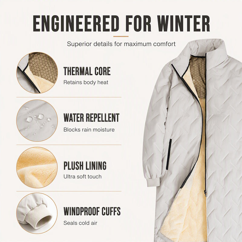 Hot Sale 70% OFF💖Unisex Mid-Length Padded Winter Coat