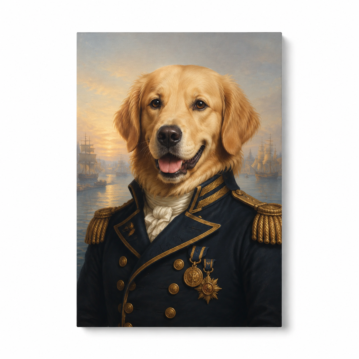 The High Admiral – Personalized Pet Memorial Artwork