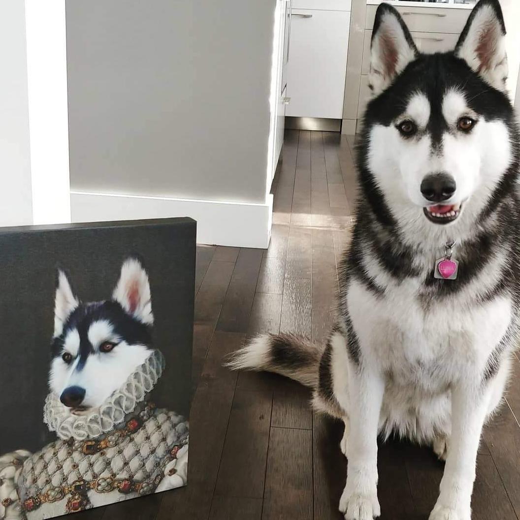 The Princess-Custom Pet Canvas