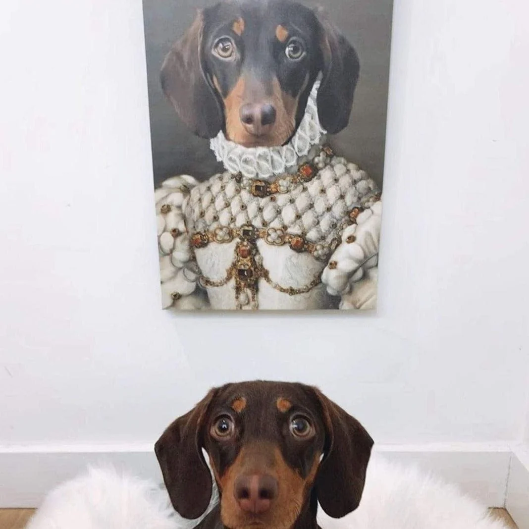 The Princess-Custom Pet Canvas