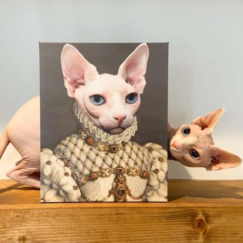 The Princess-Custom Pet Canvas