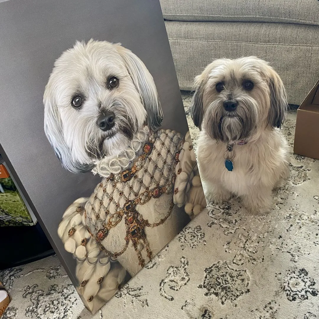 The Princess-Custom Pet Canvas