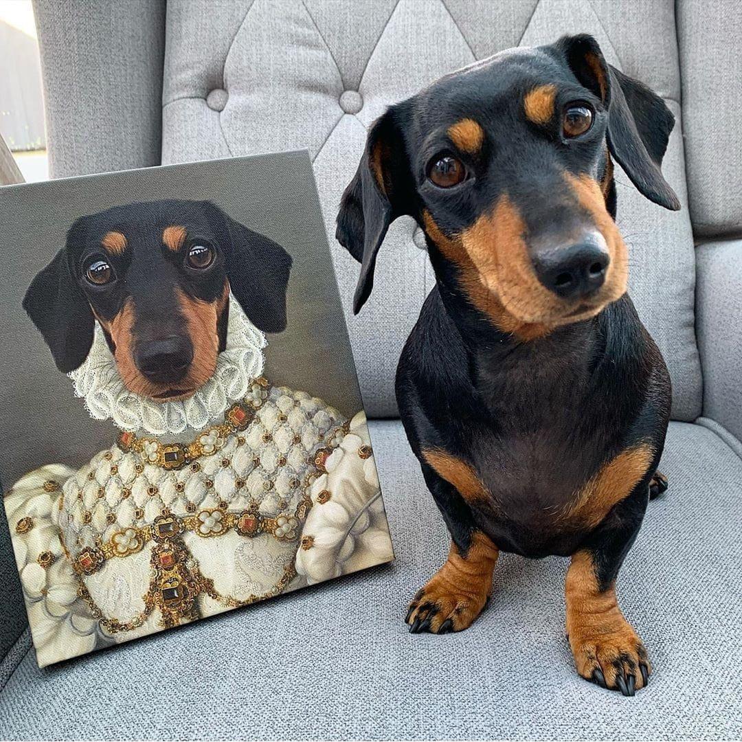 The Princess-Custom Pet Canvas