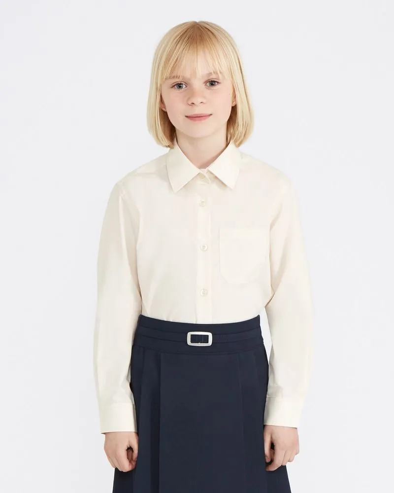 Non-Iron Long-Sleeved Blouses
