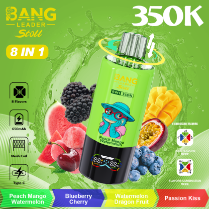 BANG LEGEND 350000 Puffs 8 in1 Flavor Disposable Vape
