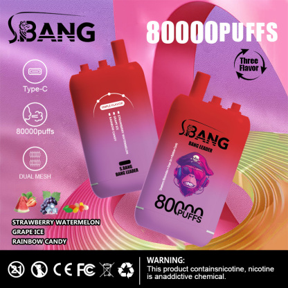 BANG LEGEND 80000 Puffs 3 in1 Flavor Disposable Vape