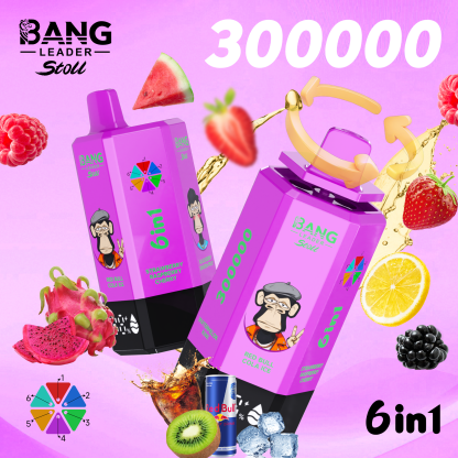 BANG LEGEND 300000 Puffs 6 in1 Flavor Disposable Vape