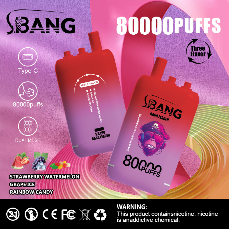 BANG LEGEND 80000 Puffs 3 in1 Flavor Disposable Vape