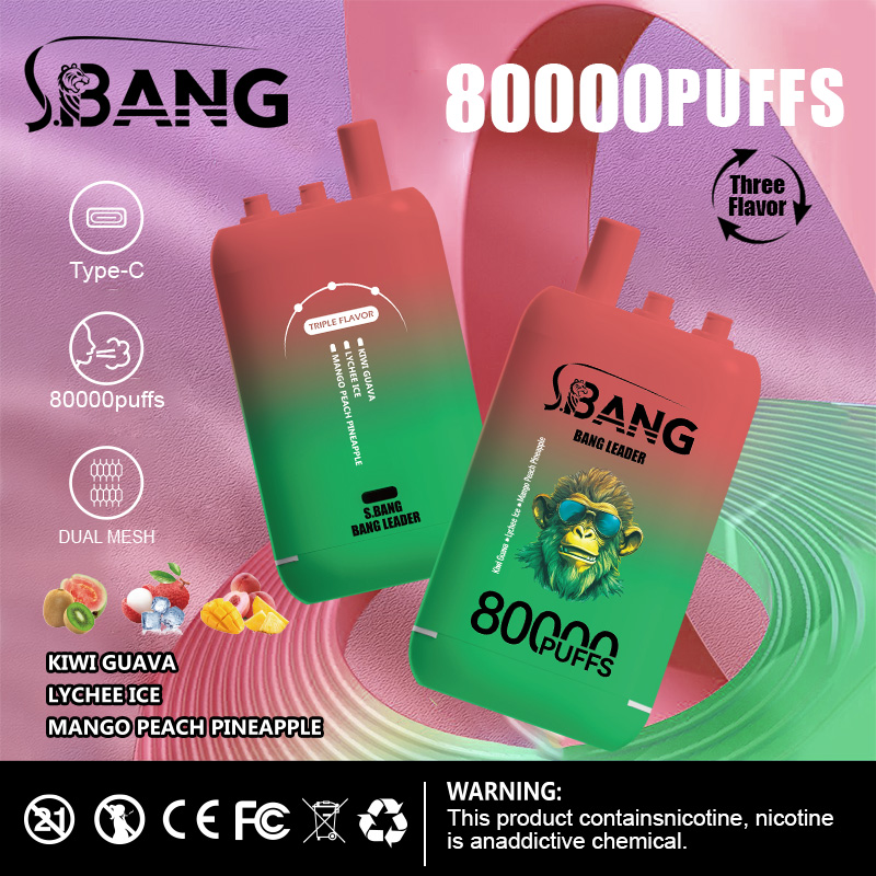 BANG LEGEND 80000 Puffs 3 in1 Flavor Disposable Vape
