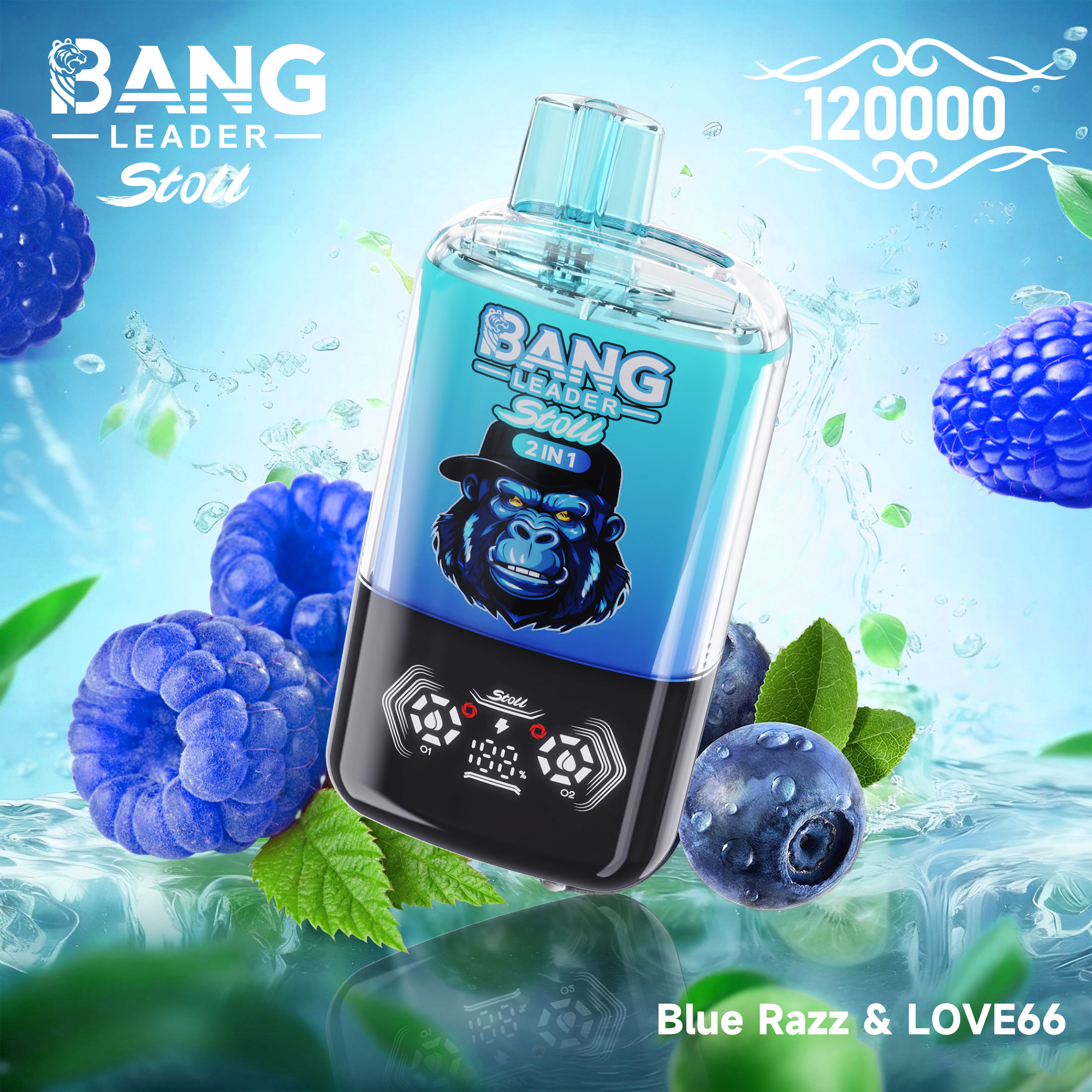 BANG LEGEND 120000 Puffs 2 in1 Flavor Disposable Vape