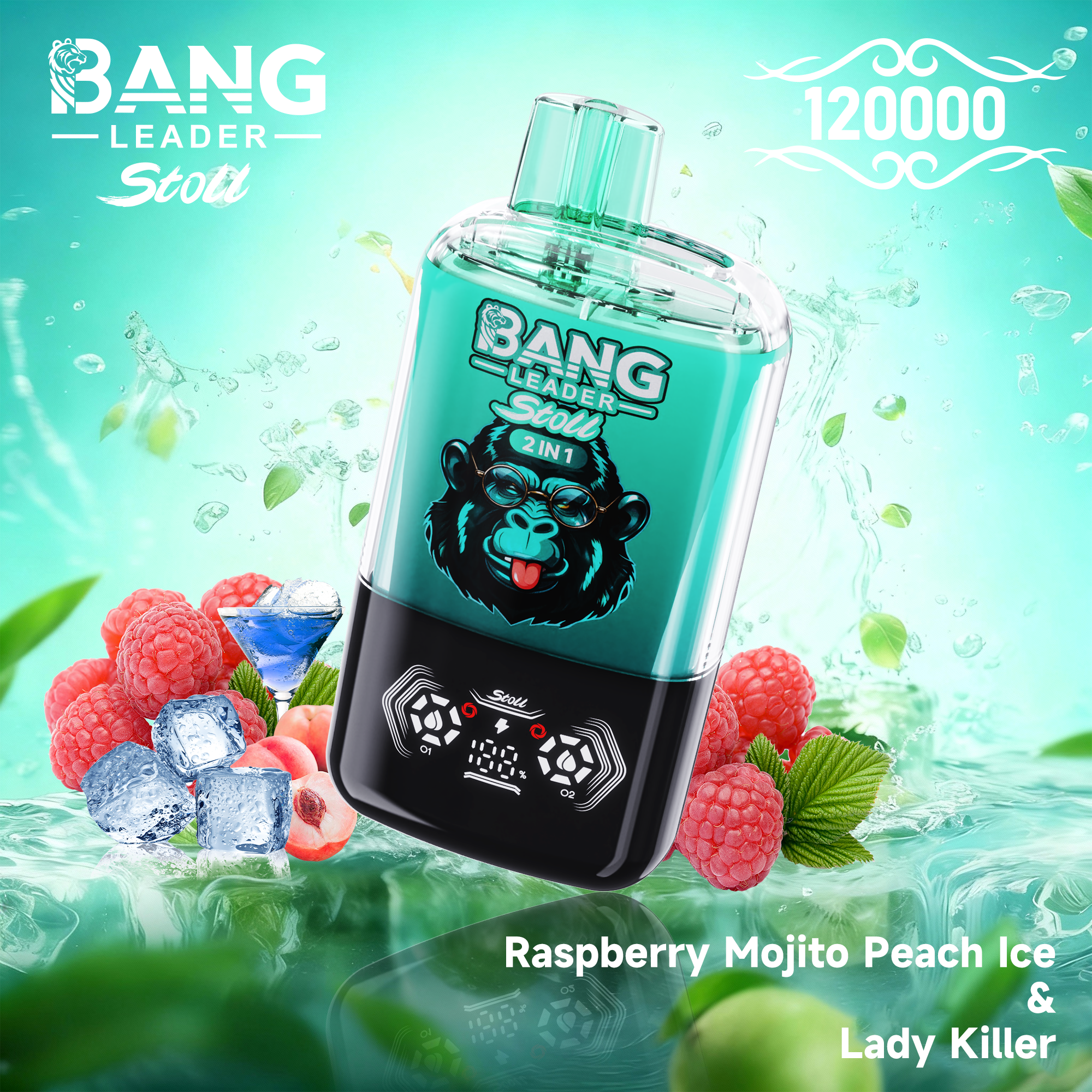 BANG LEGEND 120000 Puffs 2 in1 Flavor Disposable Vape