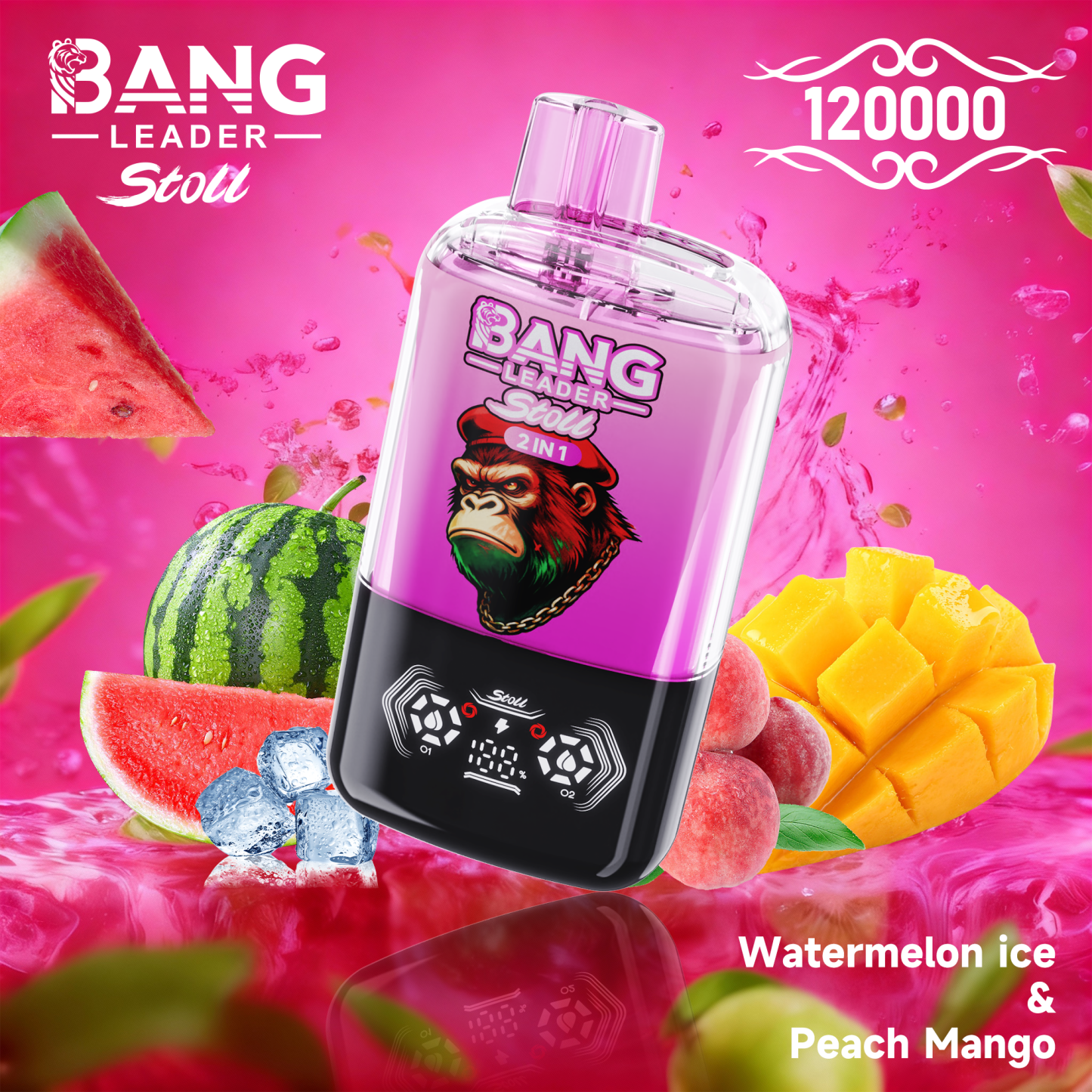 BANG LEGEND 120000 Puffs 2 in1 Flavor Disposable Vape
