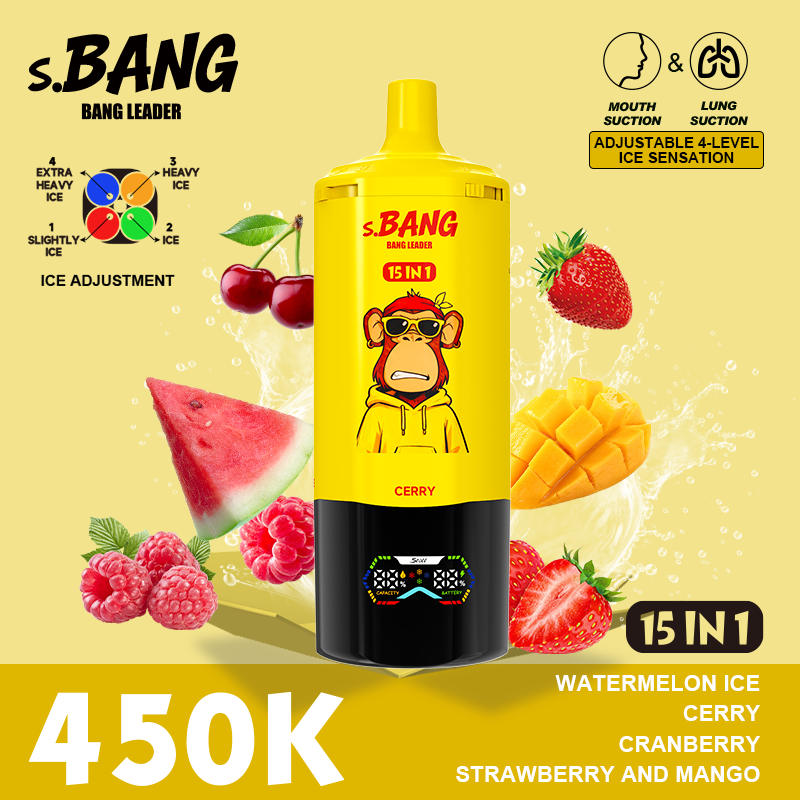 BANG LEGEND 450000 Puffs 15 in1 Flavor Disposable Vape