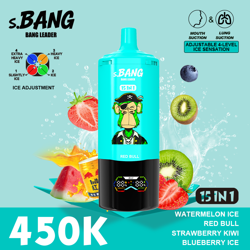 BANG LEGEND 450000 Puffs 15 in1 Flavor Disposable Vape