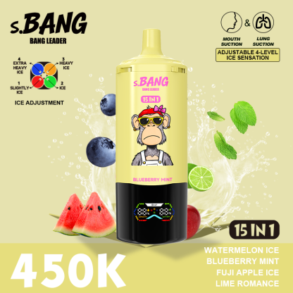 BANG LEGEND 450000 Puffs 15 in1 Flavor Disposable Vape