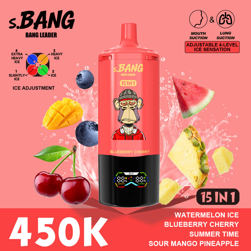 BANG LEGEND 450000 Puffs 15 in1 Flavor Disposable Vape
