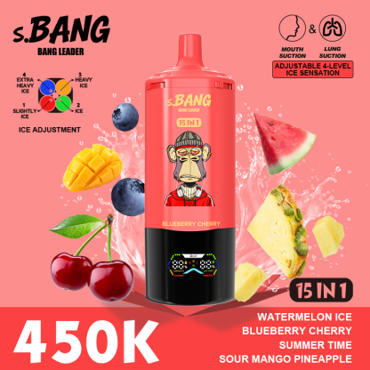 BANG LEGEND 450000 Puffs 15 in1 Flavor Disposable Vape