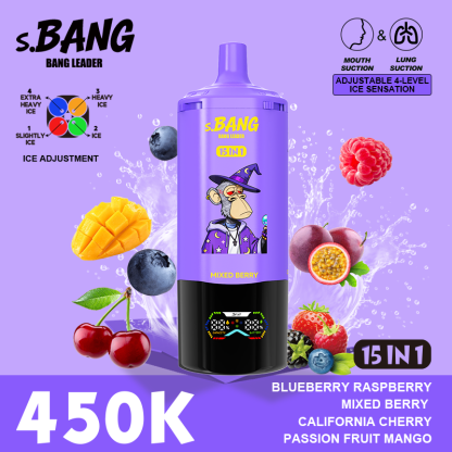 BANG LEGEND 450000 Puffs 15 in1 Flavor Disposable Vape
