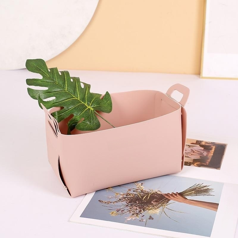 Coffret de rangement en cuir haut de gamme