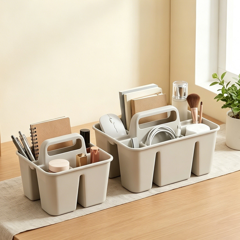 Panier de rangement de bureau compartimenté