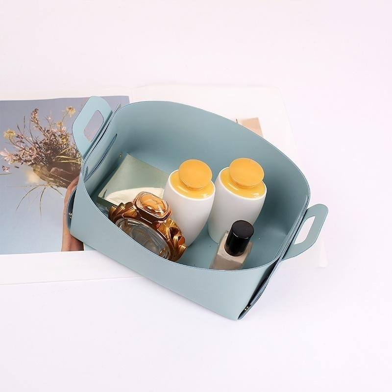 Coffret de rangement en cuir haut de gamme
