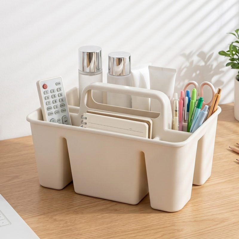 Panier de rangement de bureau compartimenté